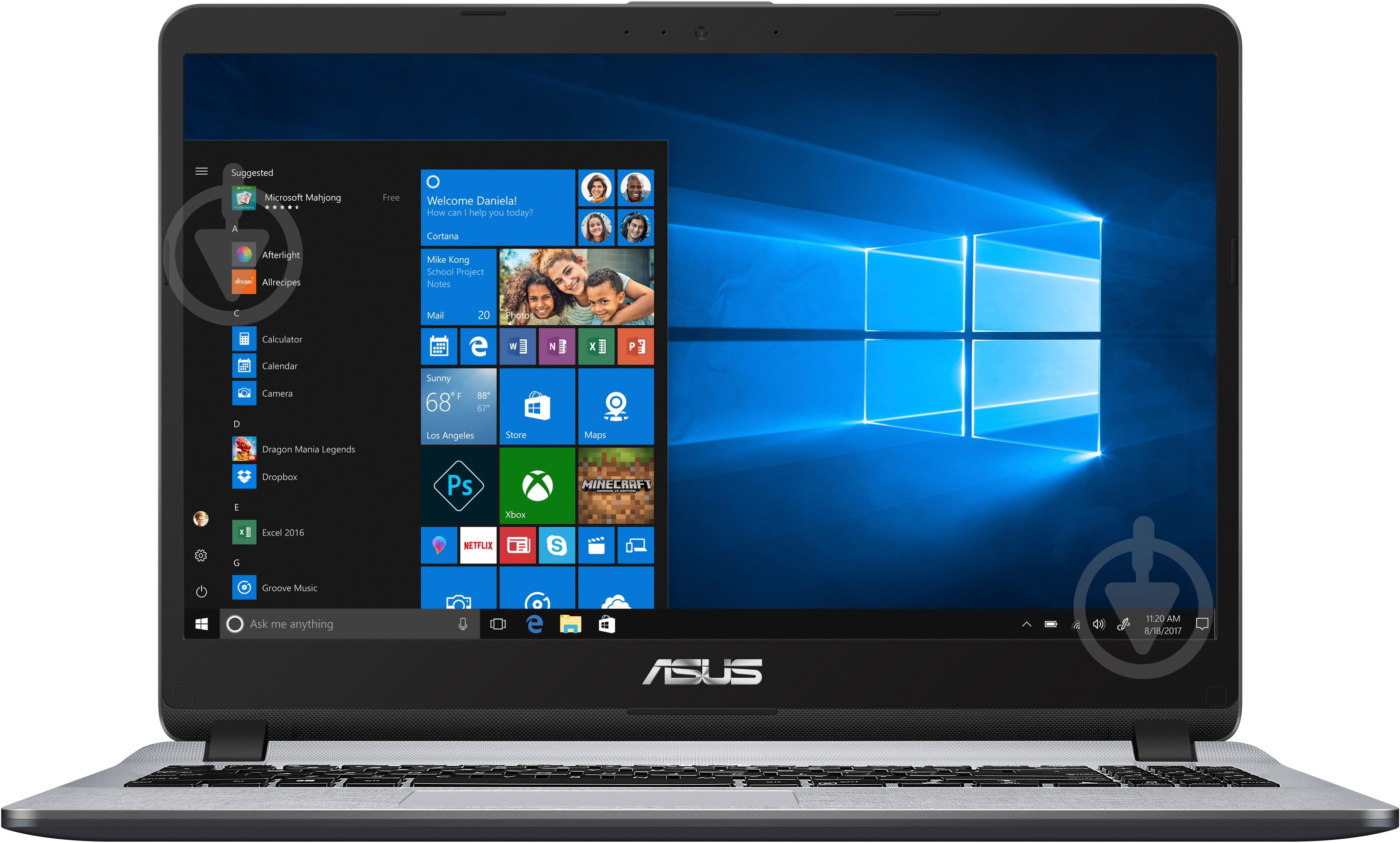 Ноутбук Asus X507UB-EJ043 15,6" (90NB0HN1-M00520) grey - фото 1 Ноутбук Asus X507UB-EJ043 15,6" (90NB0HN1-M00520) grey - фото 1
