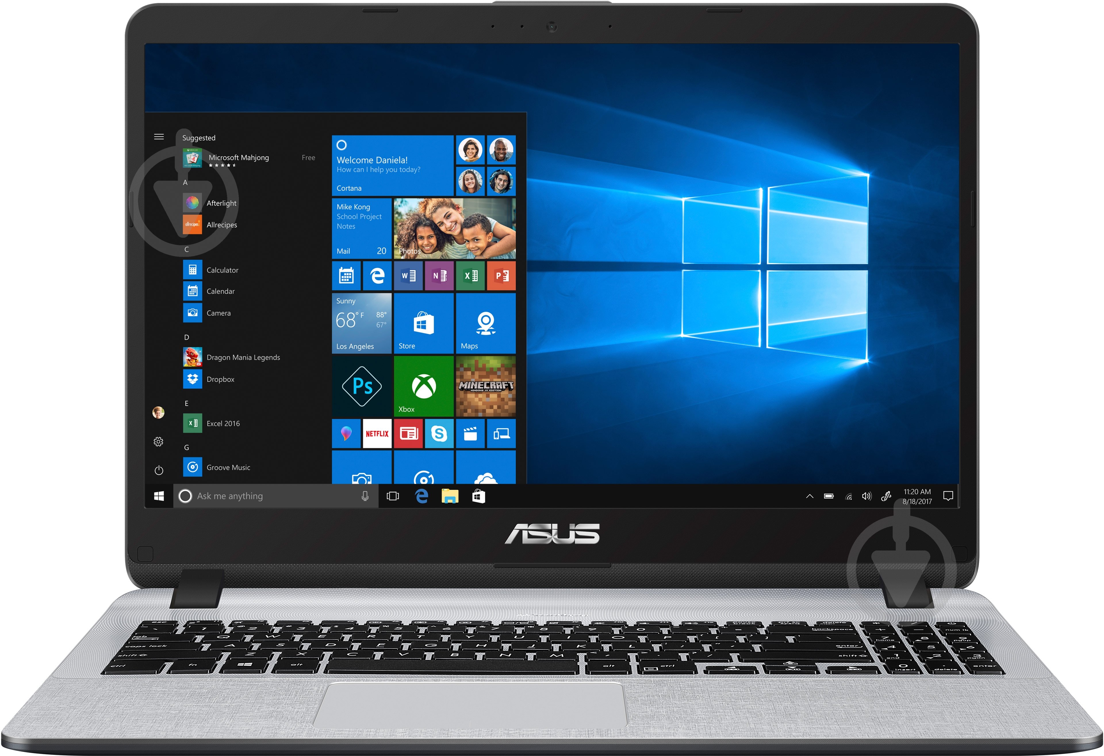 Ноутбук Asus X507UB-EJ043 15,6" (90NB0HN1-M00520) grey - фото 2 Ноутбук Asus X507UB-EJ043 15,6" (90NB0HN1-M00520) grey - фото 2