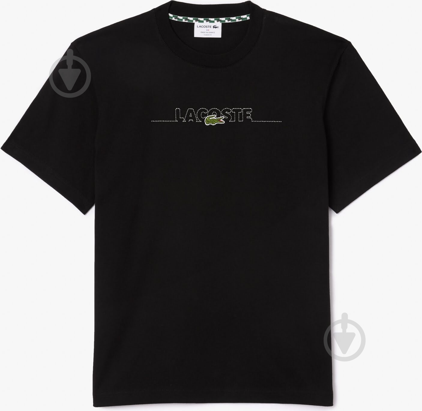 Футболка Lacoste TH3836-031 р.р.6 черный - фото 4 Футболка Lacoste TH3836-031 р.р.6 черный - фото 4
