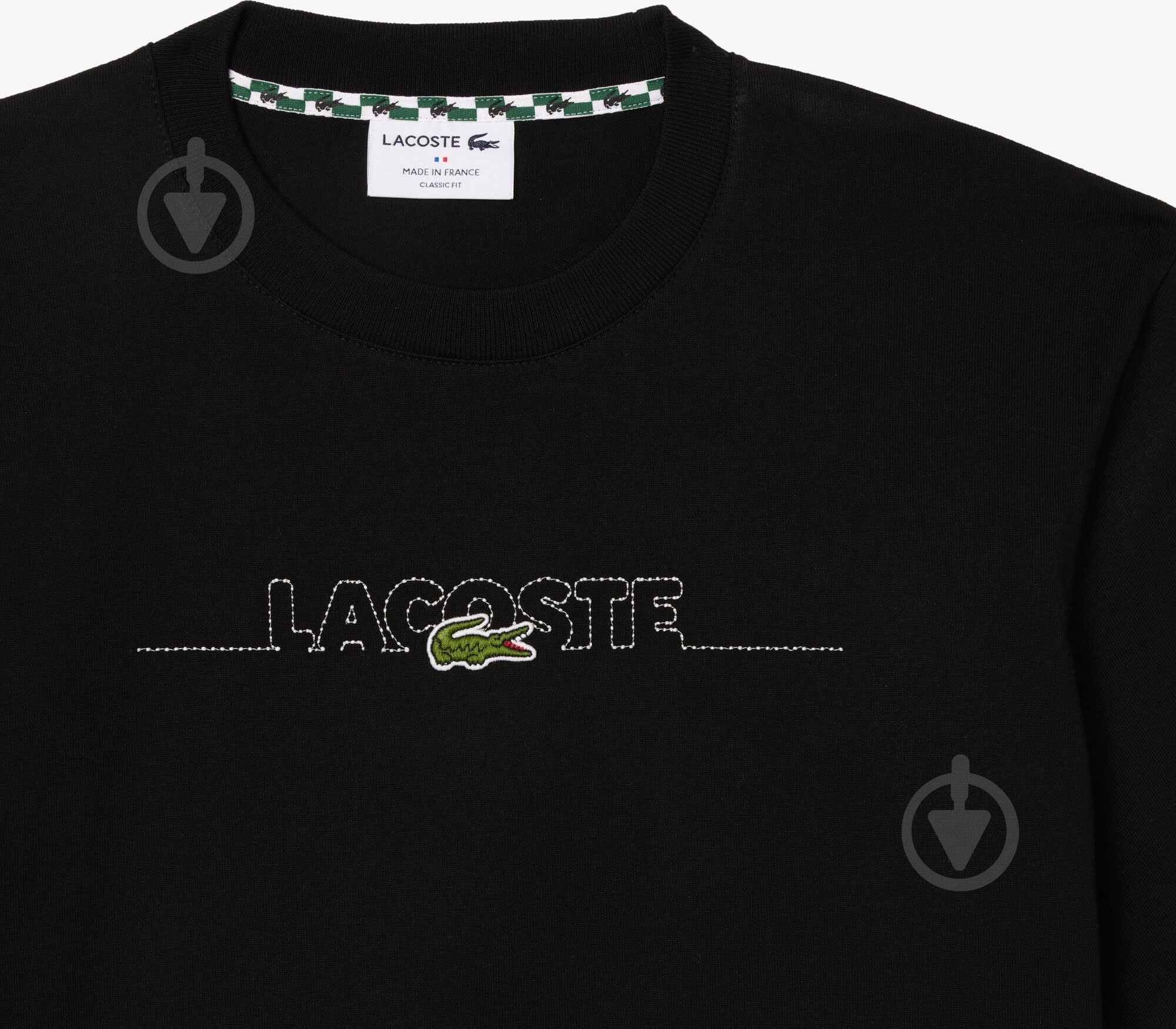 Футболка Lacoste TH3836-031 р.р.6 черный - фото 5 Футболка Lacoste TH3836-031 р.р.6 черный - фото 5