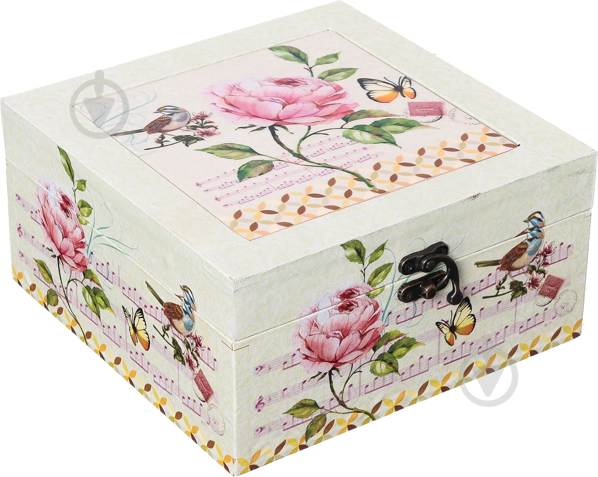 Шкатулка Цветы STAR XXE2016687-L - фото 1 Шкатулка Цветы STAR XXE2016687-L - фото 1