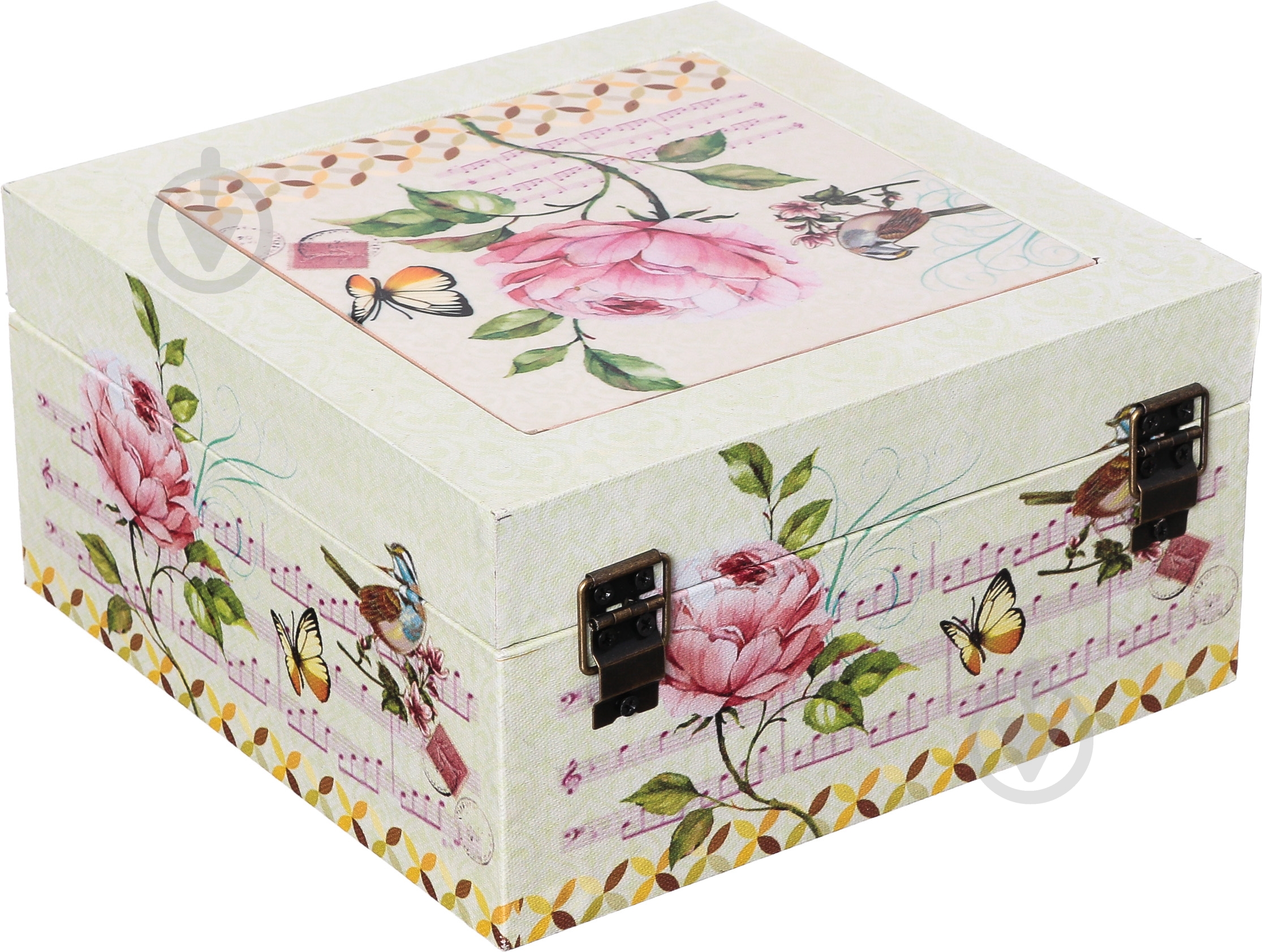 Шкатулка Цветы STAR XXE2016687-L - фото 2 Шкатулка Цветы STAR XXE2016687-L - фото 2