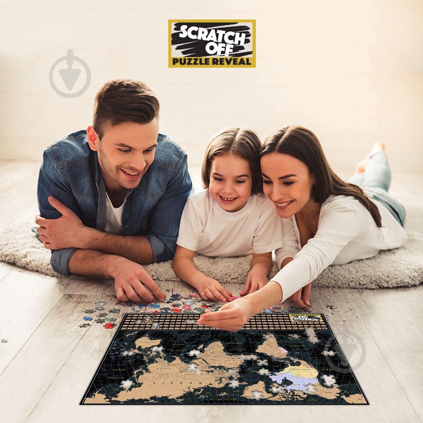 3D-пазл PRIME 3D 62010 Карта мира 1000 деталей - фото 4 3D-пазл PRIME 3D 62010 Карта мира 1000 деталей - фото 4