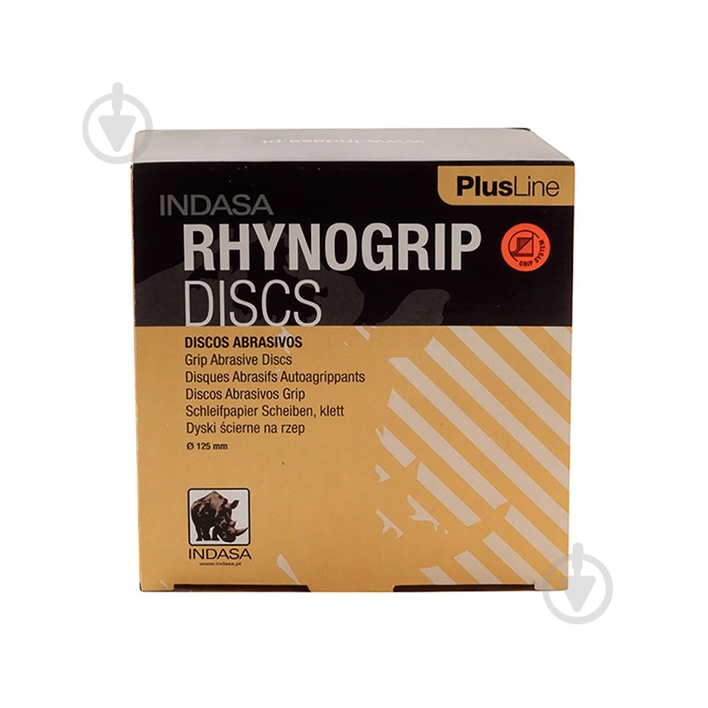 Круг шлифовальный INDASA самозацепной на 8 отверстий 125 мм 22209 - фото 3