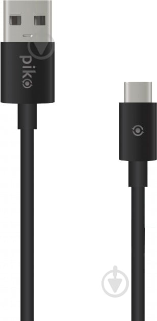 Кабель Piko USB Type-C – USB 1,2 м чорний CB-UT11 - фото 1
