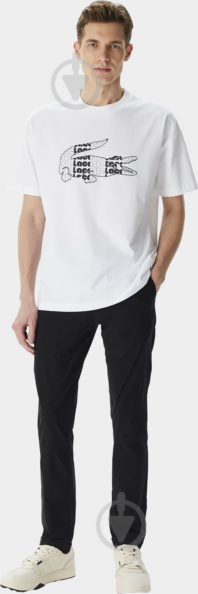 Футболка Lacoste TH0415-001 р.р.7 білий - фото 3