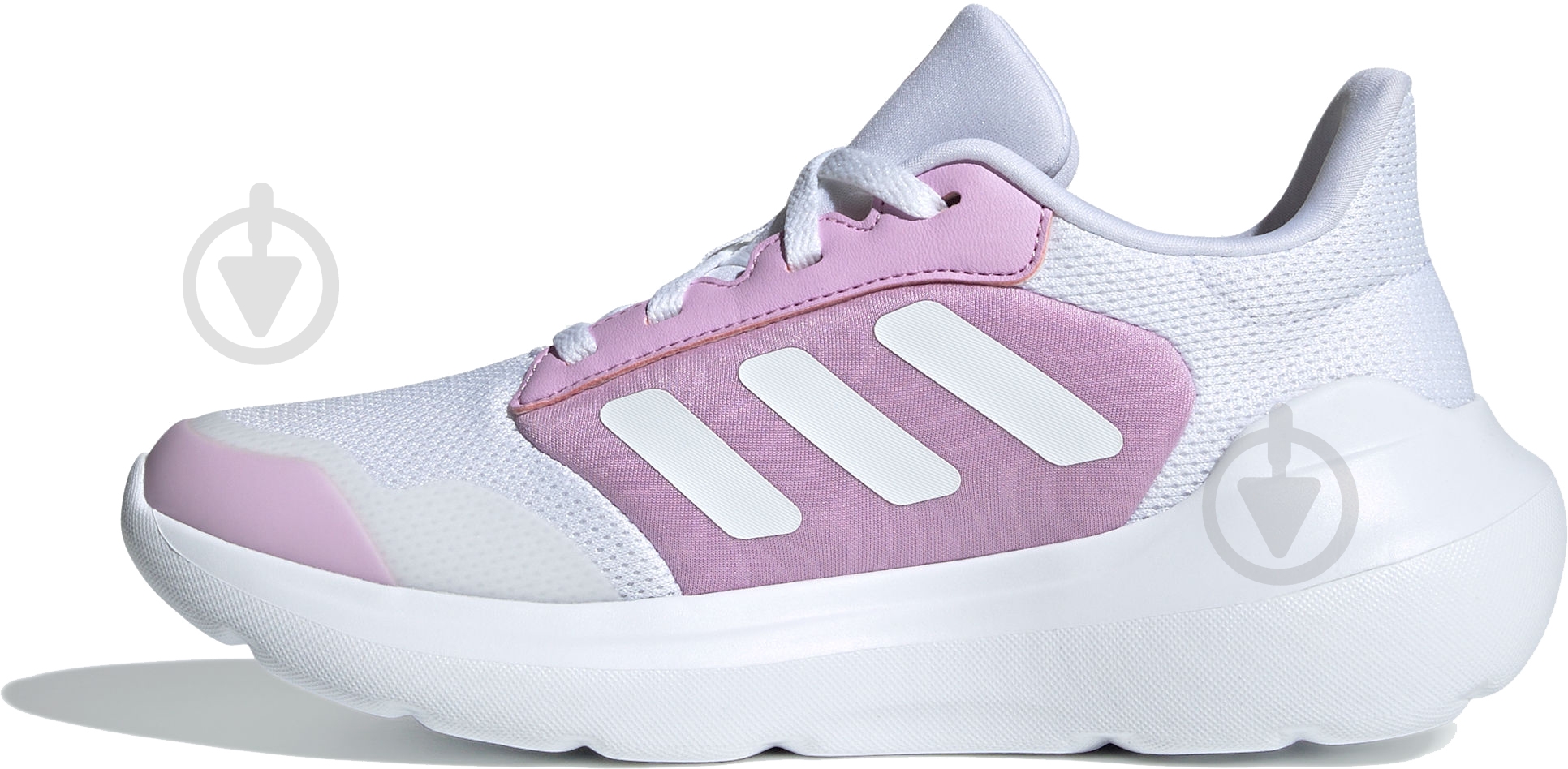 Кроссовки для девочек Adidas TENSAUR RUN 3.0 J IE3547 р.37 1/3 белые с розовым - фото 2