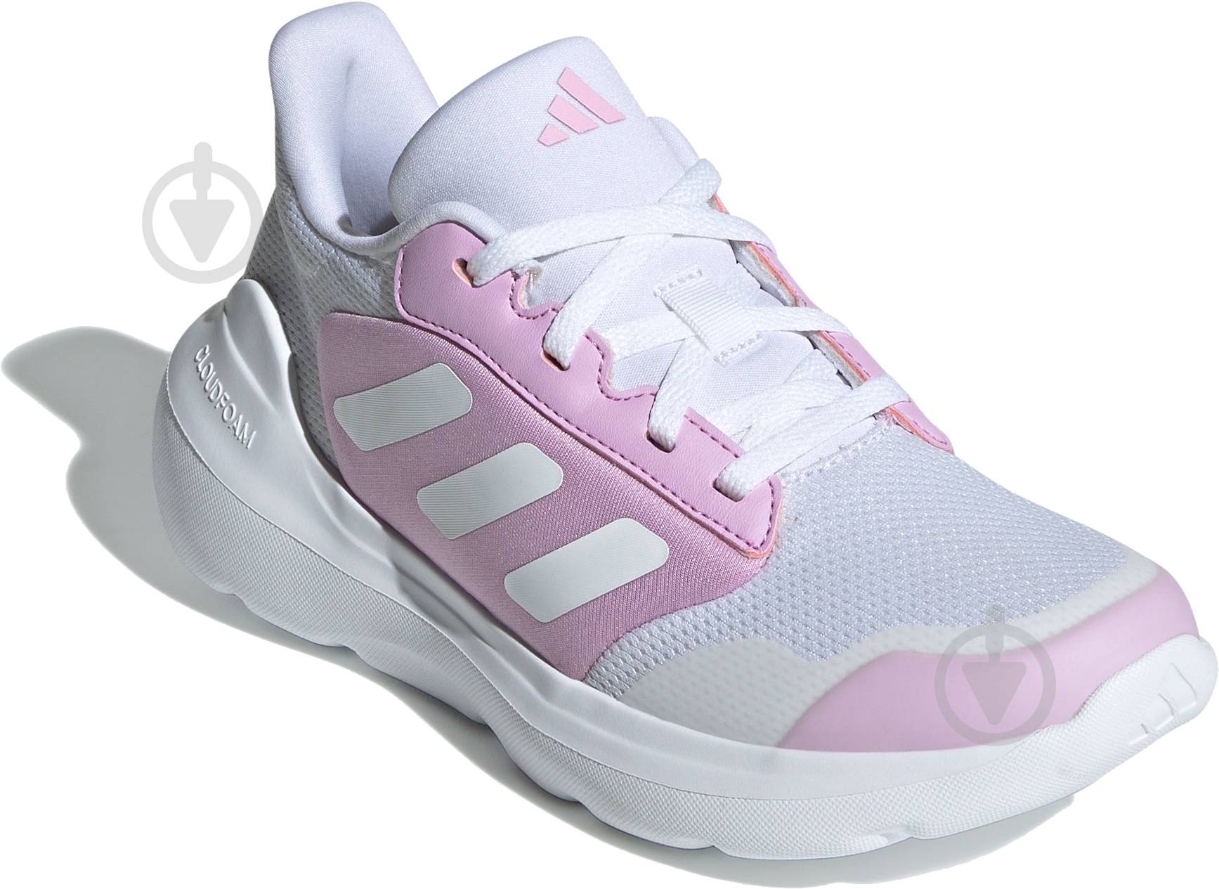 Кроссовки для девочек Adidas TENSAUR RUN 3.0 J IE3547 р.37 1/3 белые с розовым - фото 3
