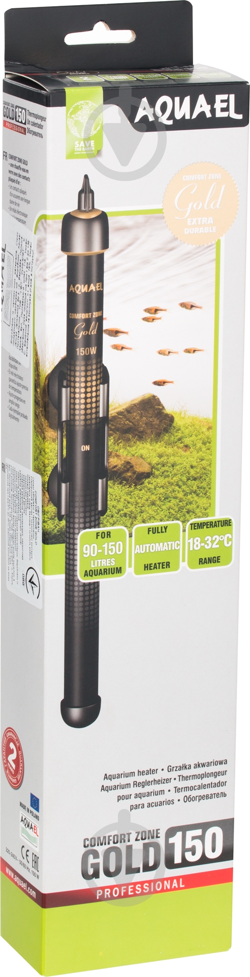 Обогреватель AQUAEL Comfort Zone Gold 150W - фото 4