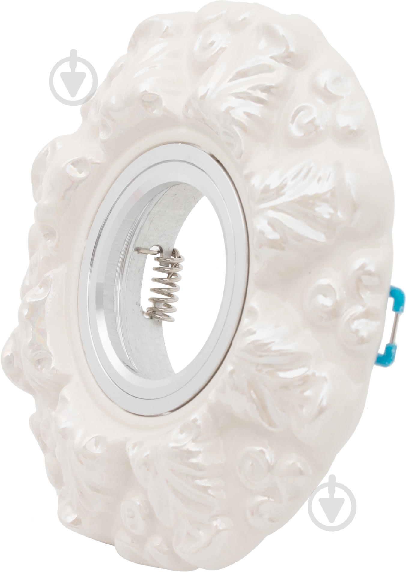 Світильник точковий Romanof Ceramics Осіннє листя П MR 16 GY6.35 кремовий 1222-21 - фото 3