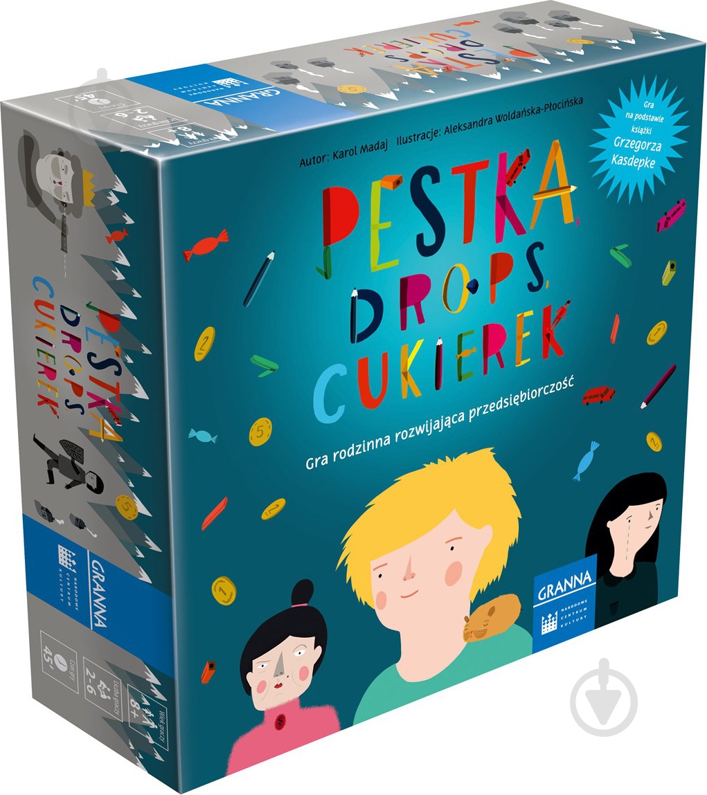 Игра настольная Granna Конфеты, перчатки, деньги (укр.) 82456 - фото 1 Игра настольная Granna Конфеты, перчатки, деньги (укр.) 82456 - фото 1