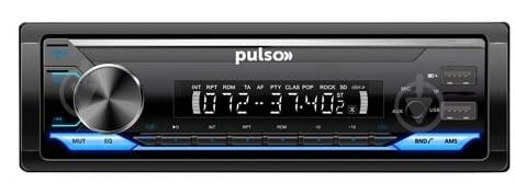 Автомагнитола PULSO RGB, USB, FM, RCA, LCD (P110311) - фото 1 Автомагнитола PULSO RGB, USB, FM, RCA, LCD (P110311) - фото 1