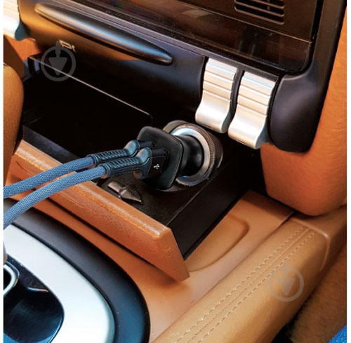 Автомобильное зарядное устройство MakeFuture 2.4A 2USB Black (MCC-21BK) - фото 2 Автомобильное зарядное устройство MakeFuture 2.4A 2USB Black (MCC-21BK) - фото 2