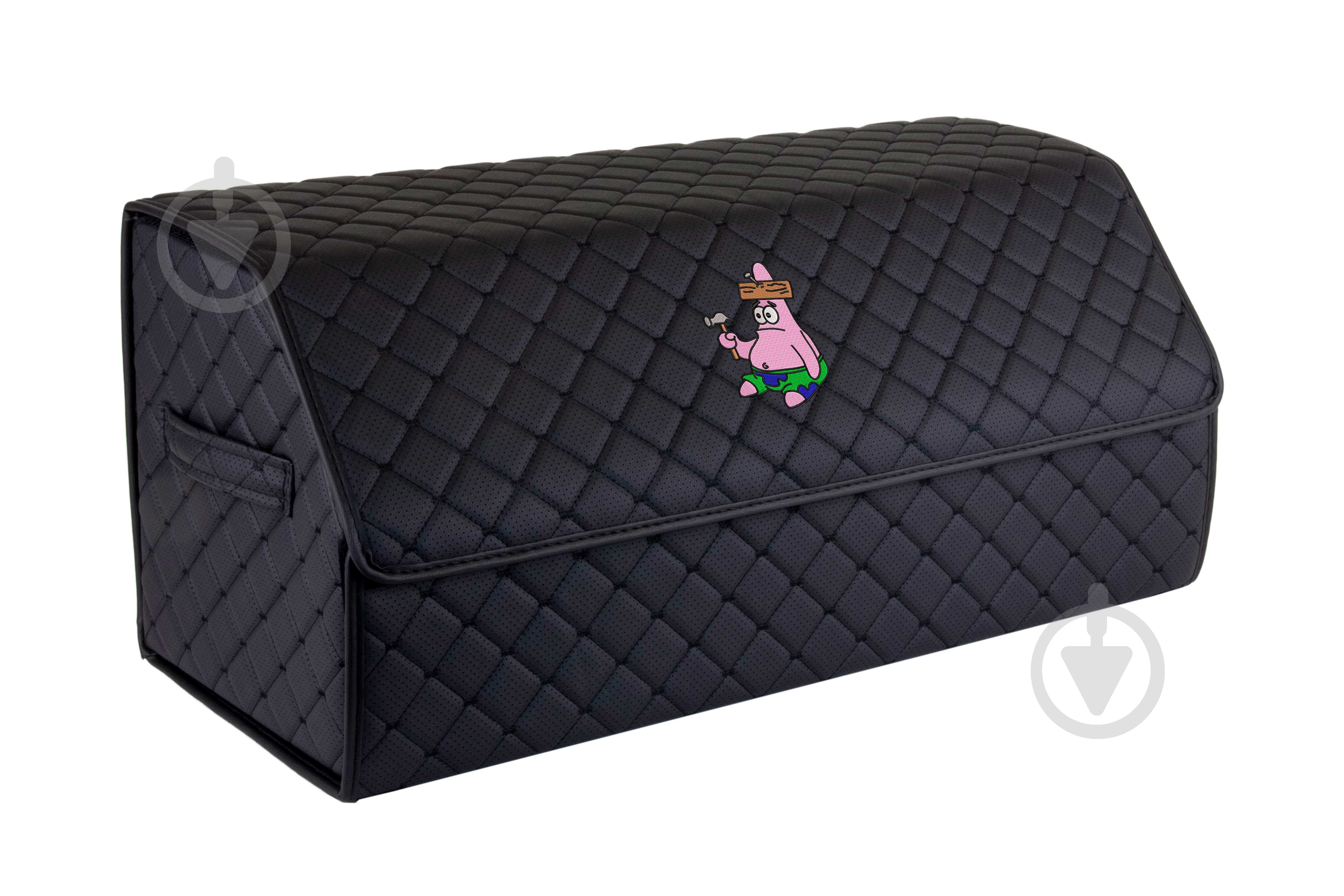 Сумка автомобильная ECO L 30x30x65 см Patrick Star EVAtech черный - фото 1