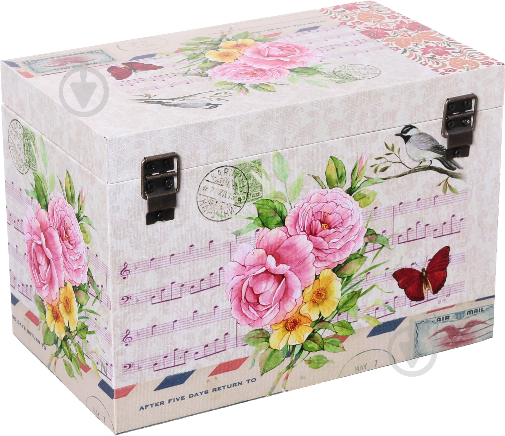 Мини-комод Цветы STAR XXE10076-5 - фото 4