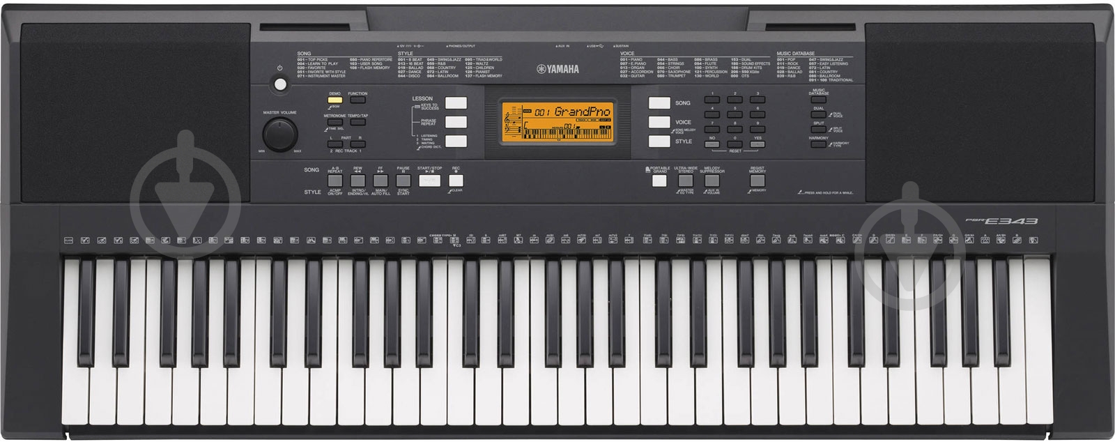 Синтезатор Yamaha PSR-E343 - фото 1