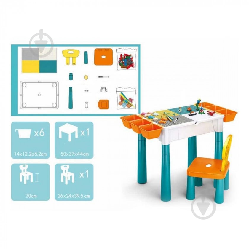 Конструктор Sluban Table M38-B0788 - фото 2 Конструктор Sluban Table M38-B0788 - фото 2