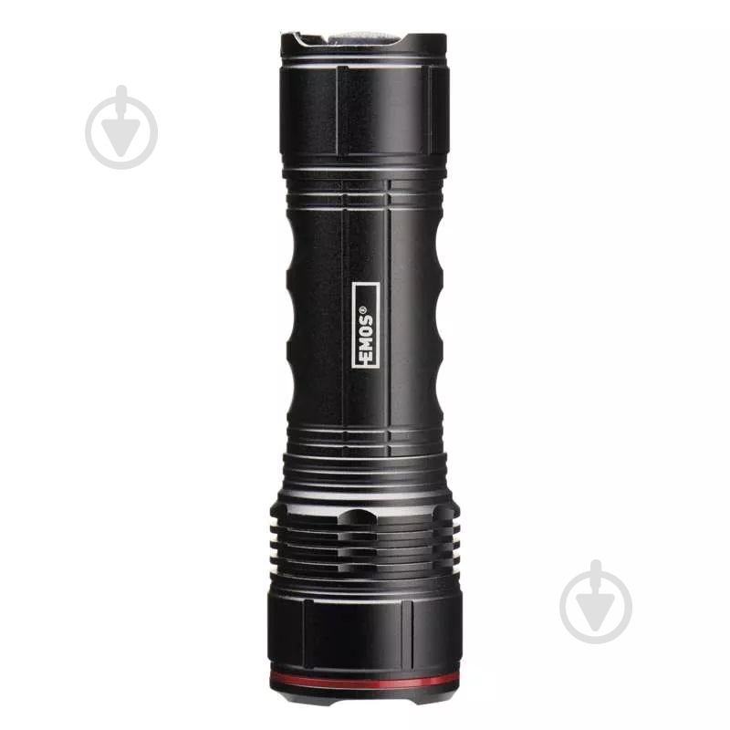 Фонарь Emos 4xAAA металл фокус 500 Lm черный P3115 - фото 4