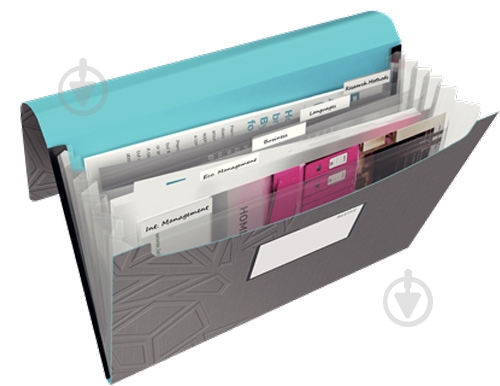 Папка с отделениями UrbanChic A4 PP серая 39970089 Leitz - фото 2 Папка с отделениями UrbanChic A4 PP серая 39970089 Leitz - фото 2