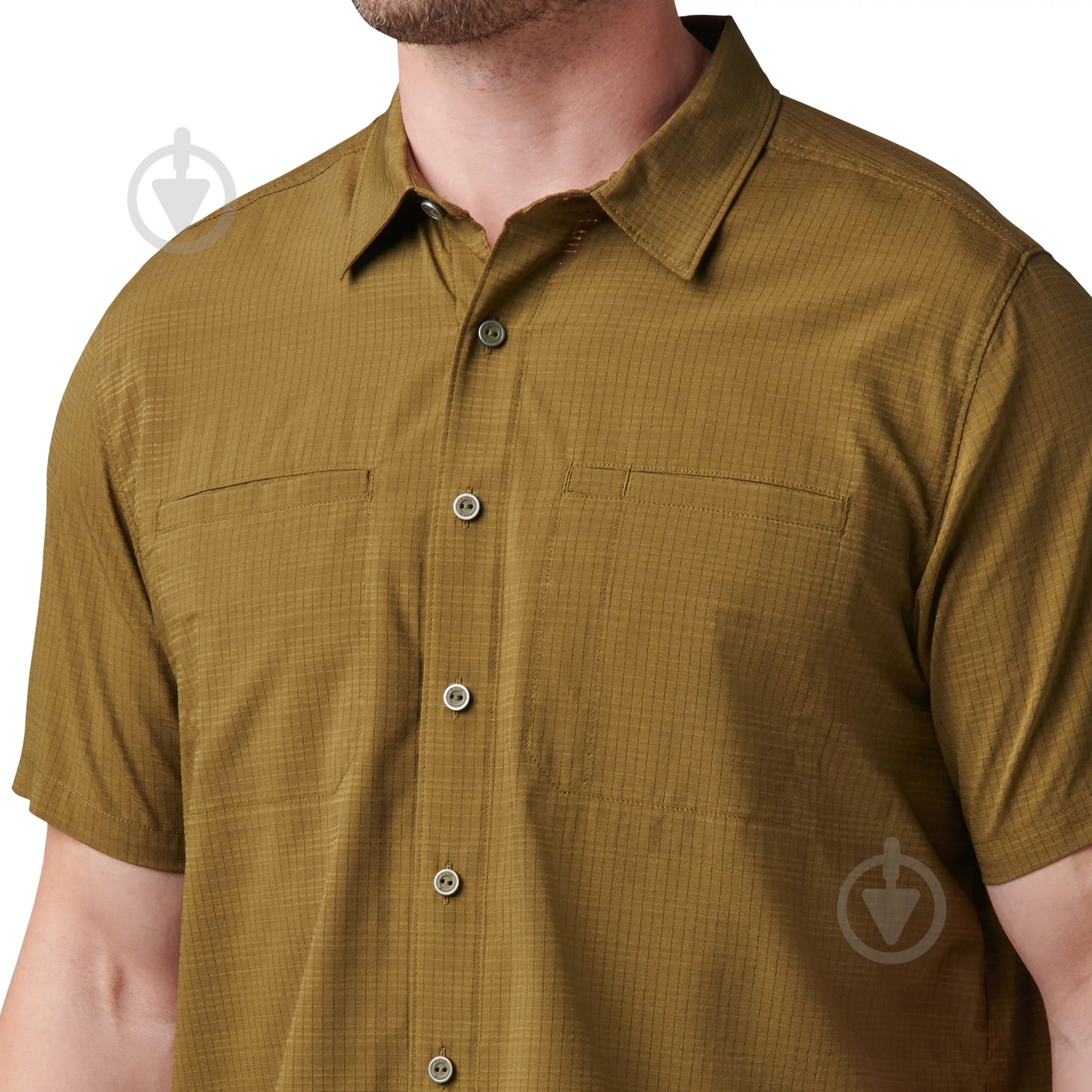 Рубашка 5.11 Tactical Ellis Short Sleeve Shirt р.S Field green - фото 5