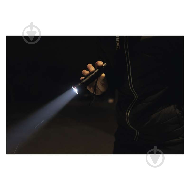 Ліхтар Emos 2xAAA метал фокус 120 Lm чорний P3113 - фото 3