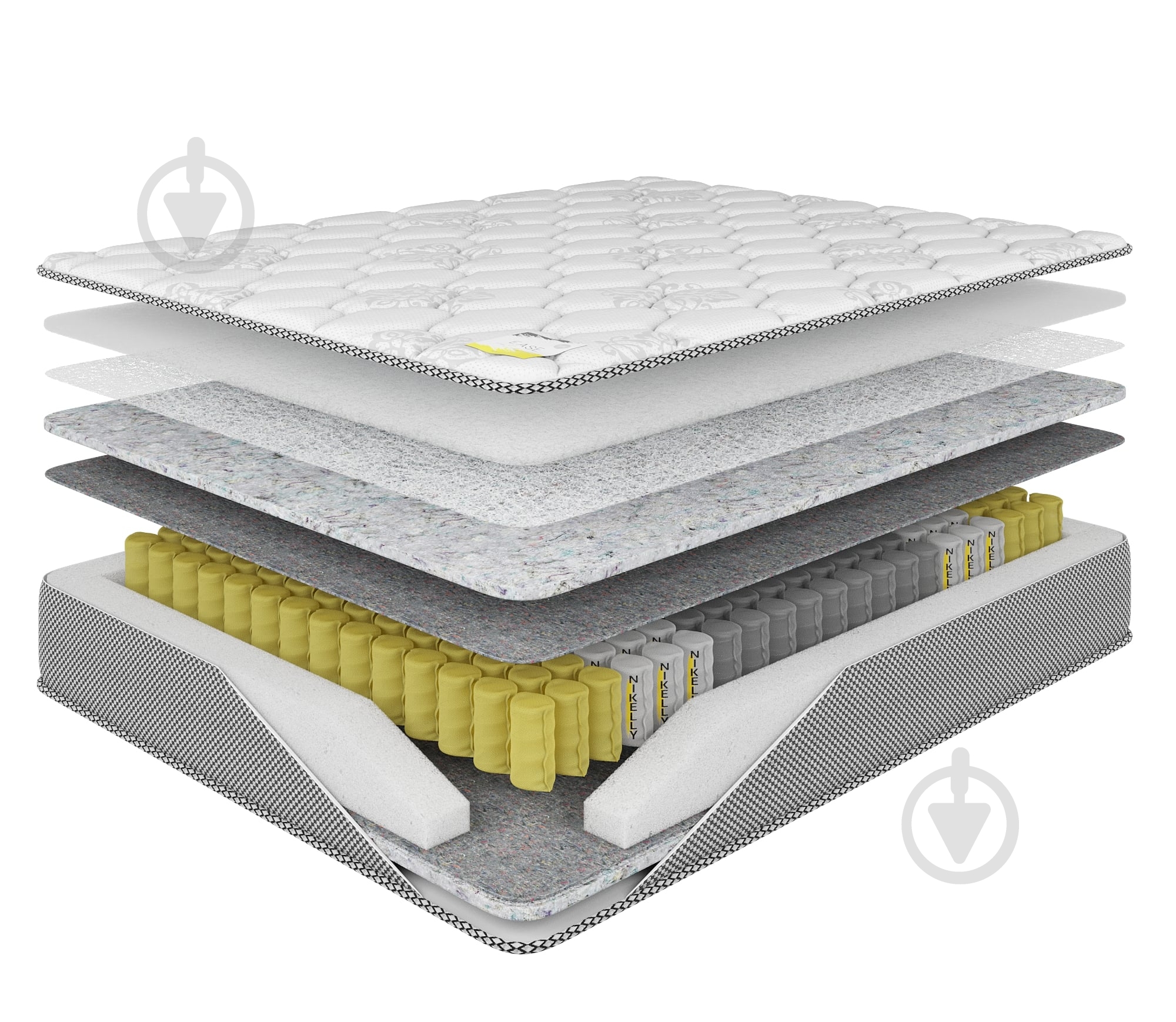 Матрас ортопедический EASE Nikelly 150x200 см - фото 1