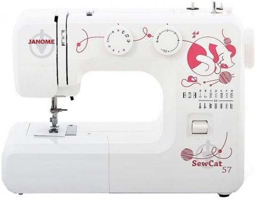 Швейная машина Janome Sew Cat 57 - фото 2 Швейная машина Janome Sew Cat 57 - фото 2