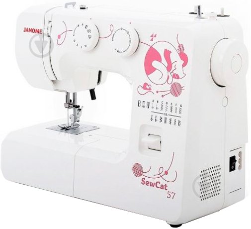 Швейная машина Janome Sew Cat 57 - фото 1 Швейная машина Janome Sew Cat 57 - фото 1