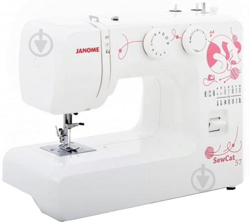 Швейная машина Janome Sew Cat 57 - фото 5 Швейная машина Janome Sew Cat 57 - фото 5