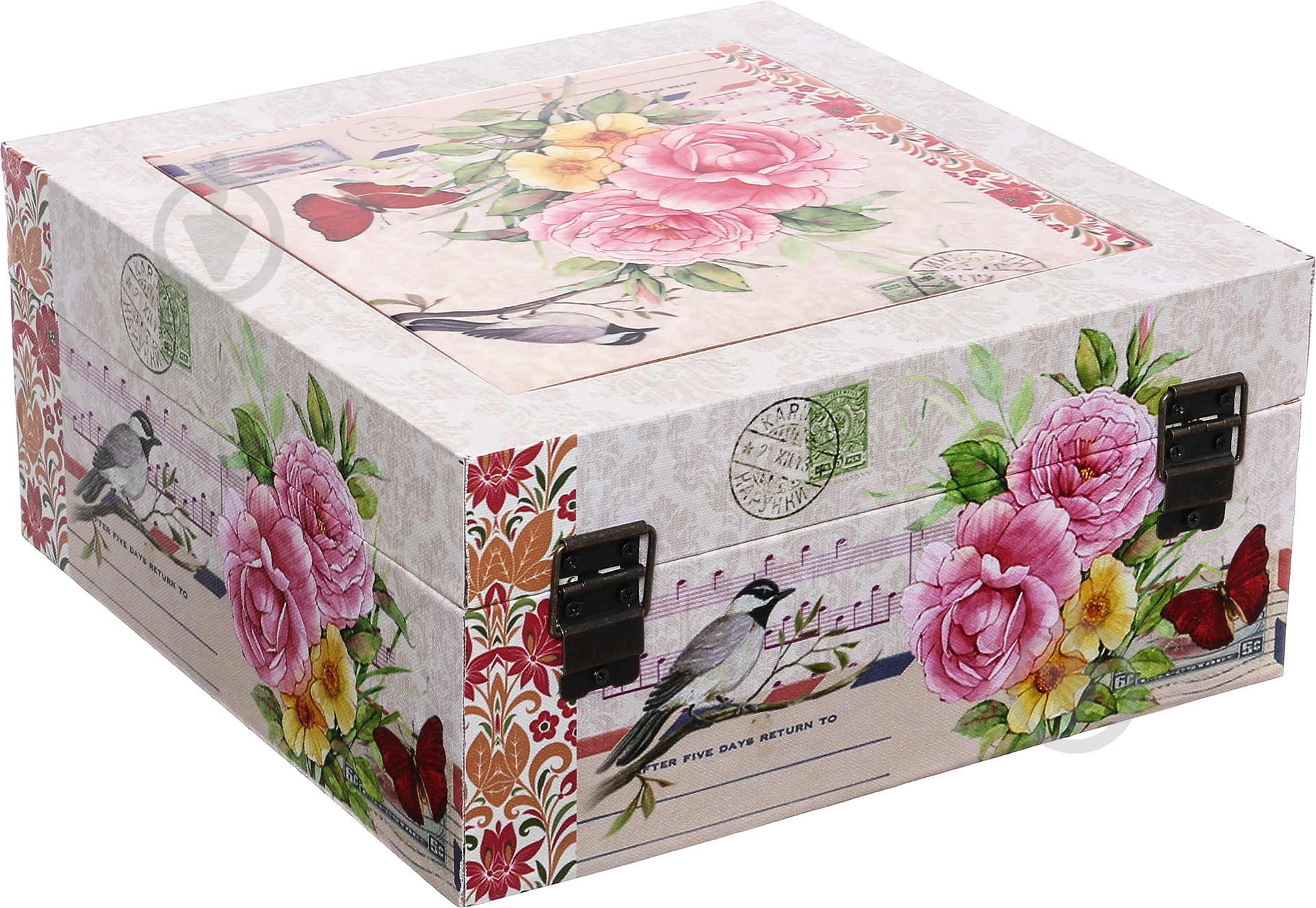 Шкатулка Цветы STAR XXE2016687-XL - фото 2