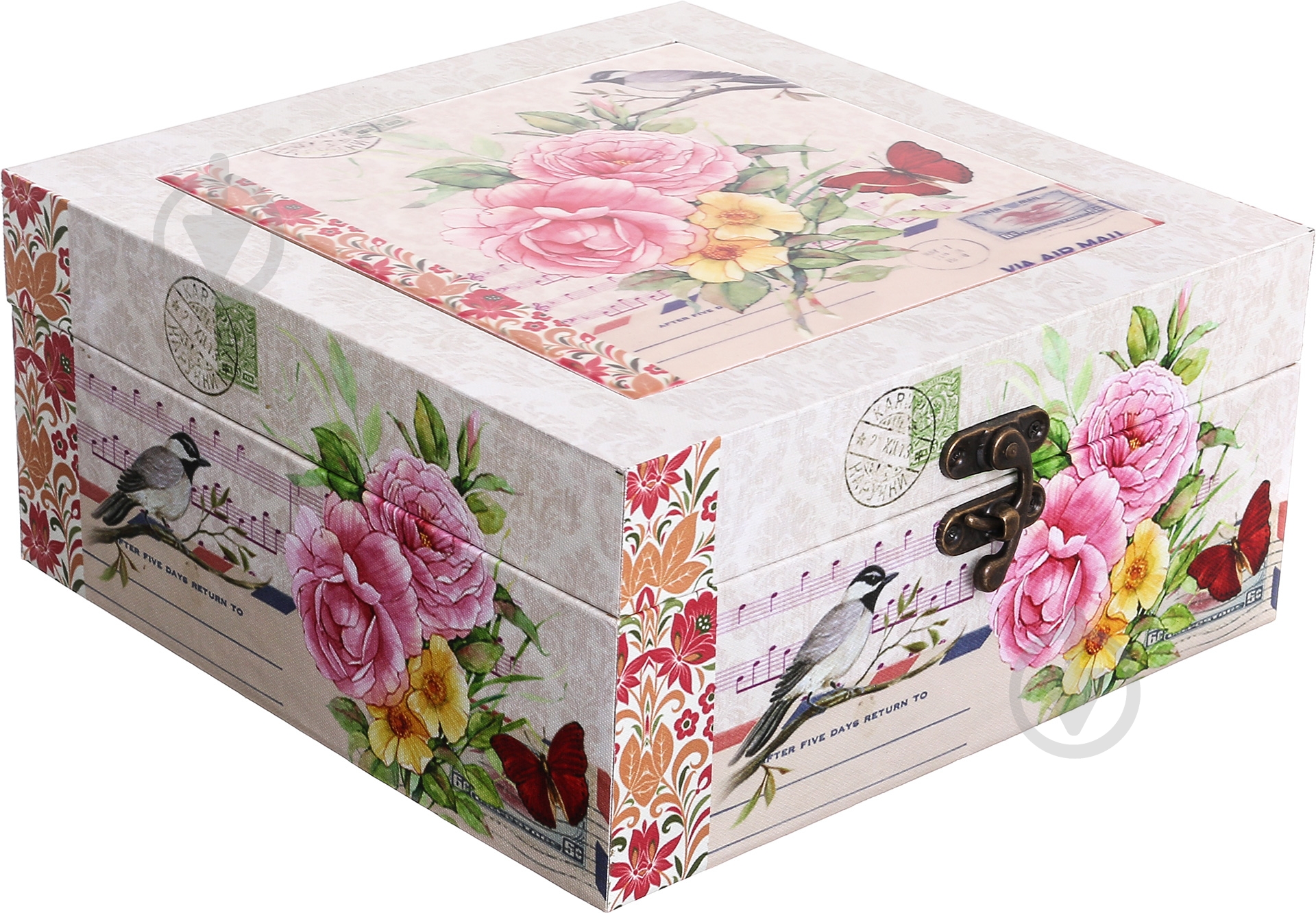 Шкатулка Цветы STAR XXE2016687-XL - фото 1