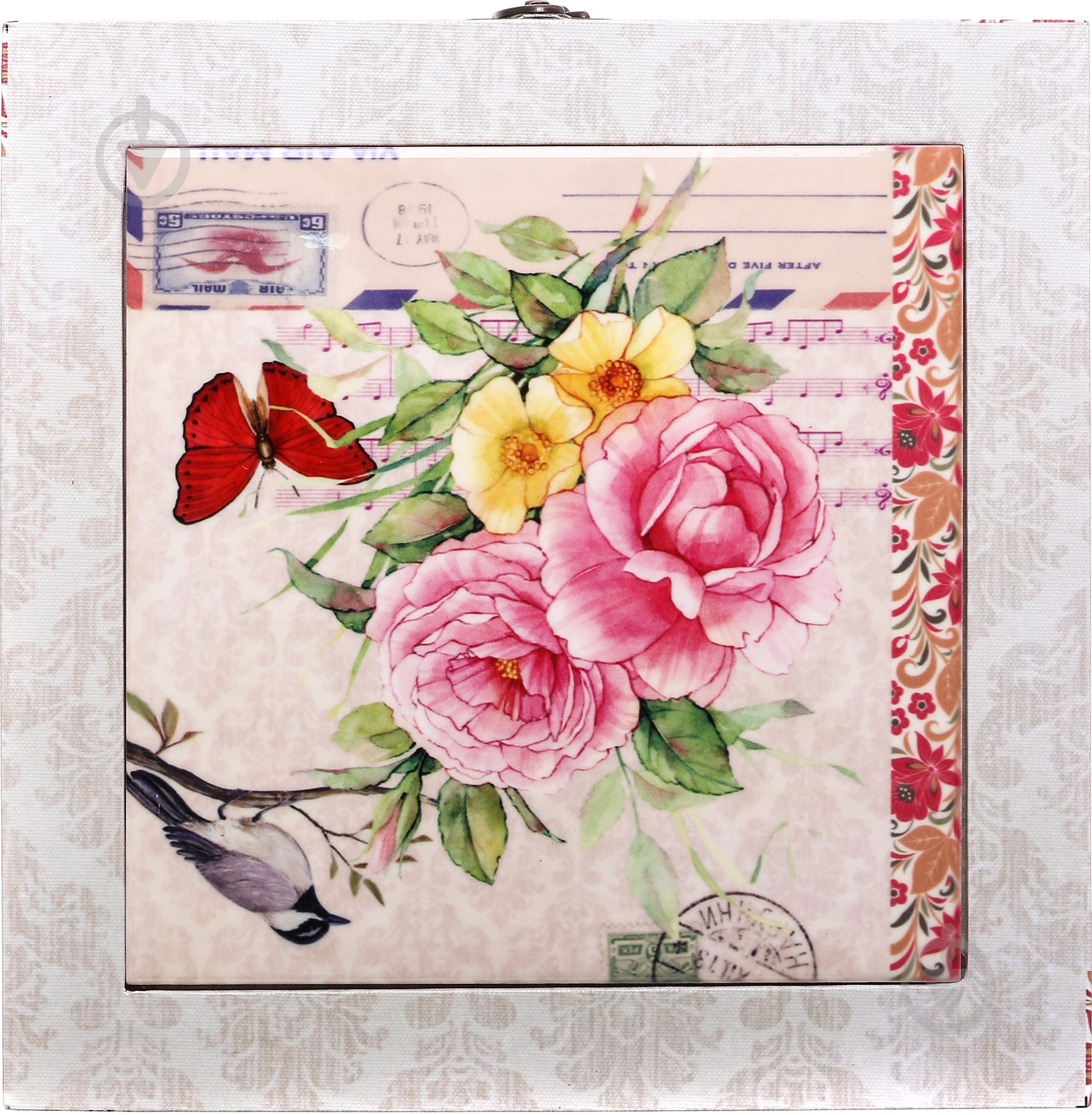 Шкатулка Цветы STAR XXE2016687-XL - фото 3