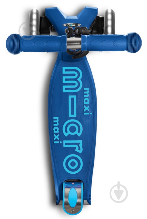 Самокат Micro Maxideluxe LED синий ММD083 - фото 2