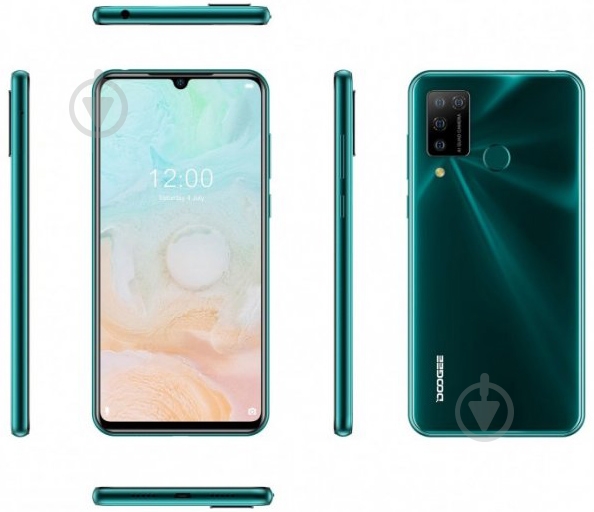 Смартфон Doogee N20 Pro 6/128GB green - фото 6 Смартфон Doogee N20 Pro 6/128GB green - фото 6