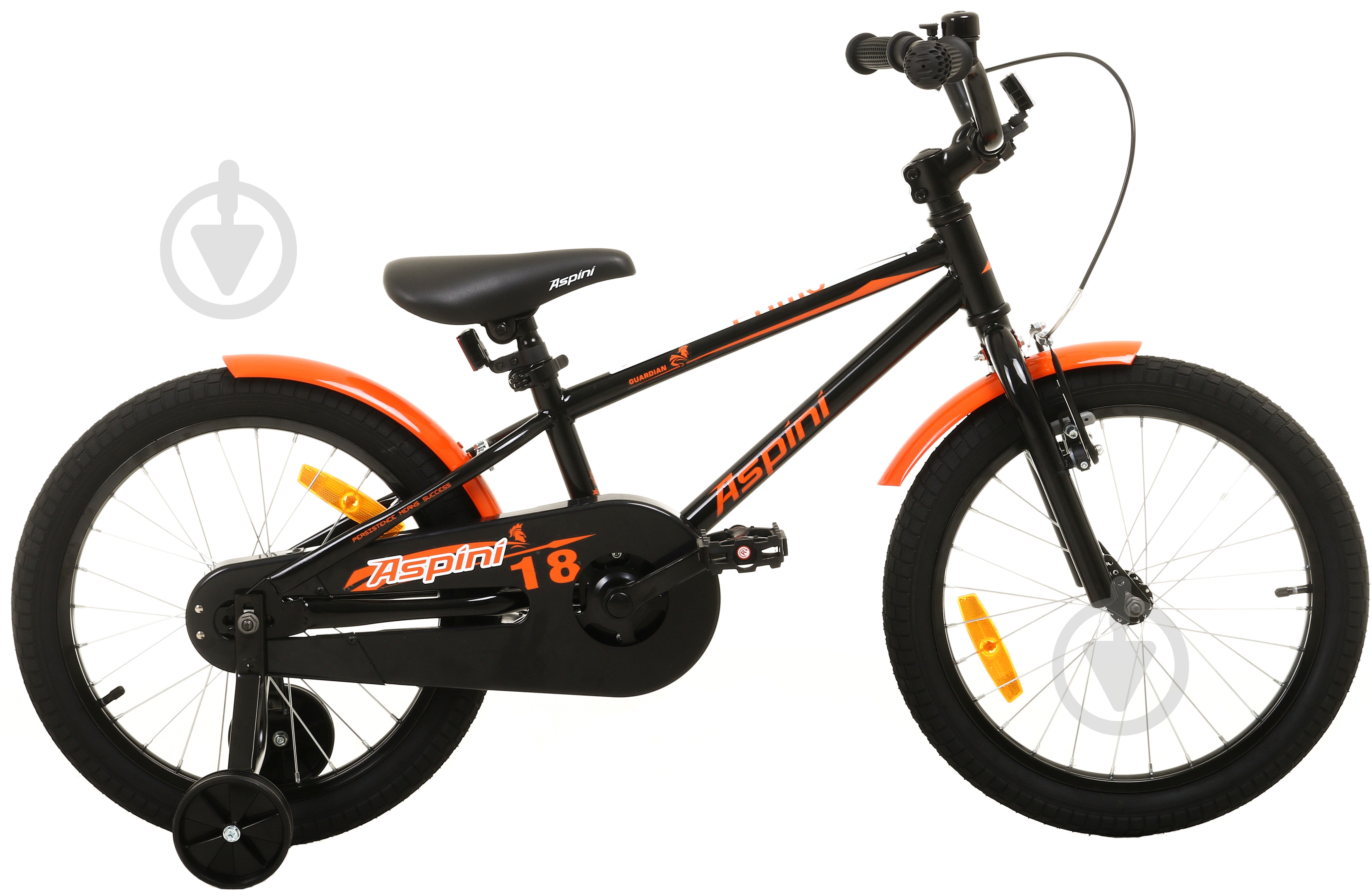 Велосипед Aspini 18" 9"(23 см) Primo 18 PRI18-BK чорний - фото 1