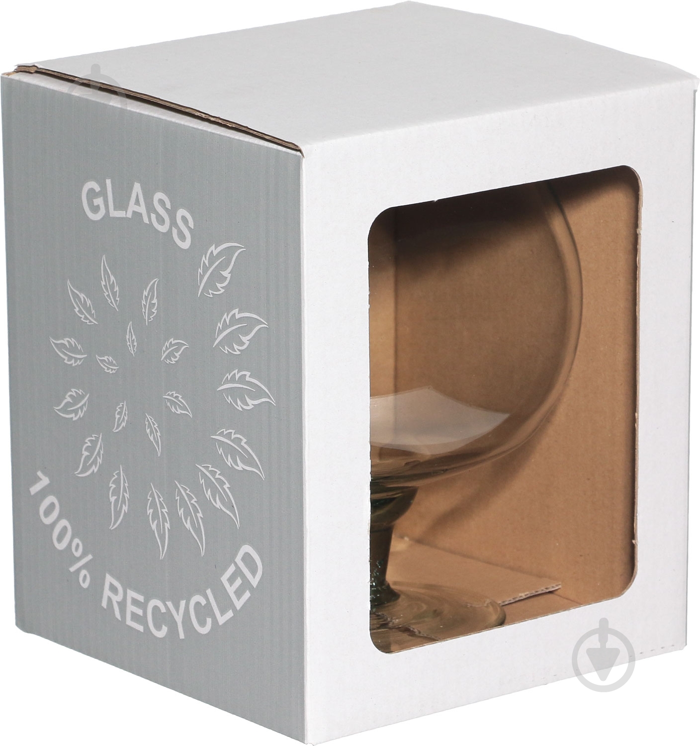 Ваза стеклянная Ladna KK-2 H19 20 см прозрачная KK-2 H19 - фото 2