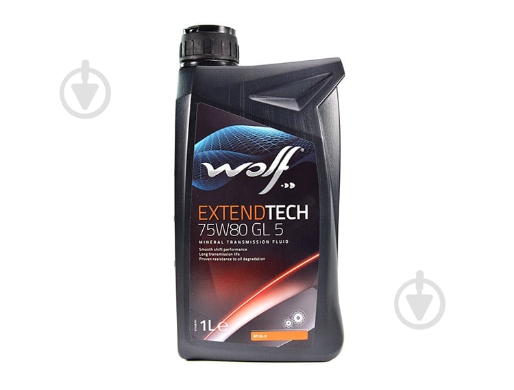 Масло трансмиссионное WOLF ExtendTech 75W-80 1 л (8303807) - фото 1