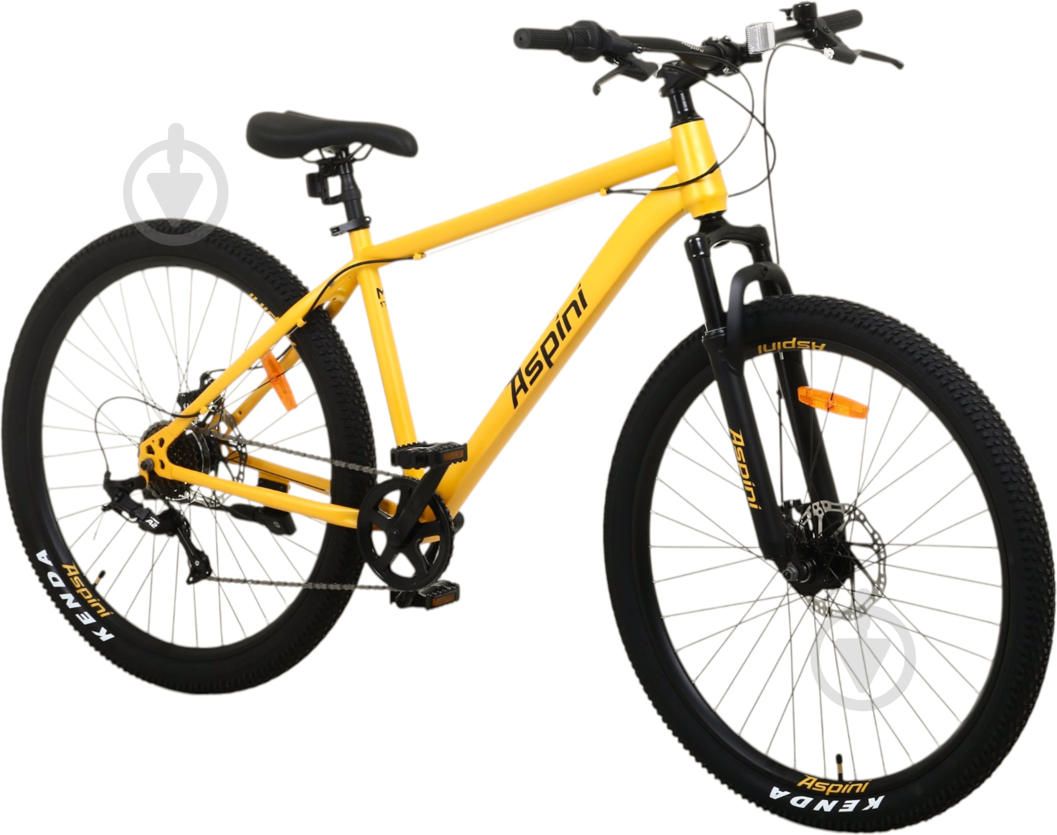 Велосипед Aspini 27,5" 19"(48 см) Simplex 27.5 SIM27.5-YL-19 жовтий - фото 2