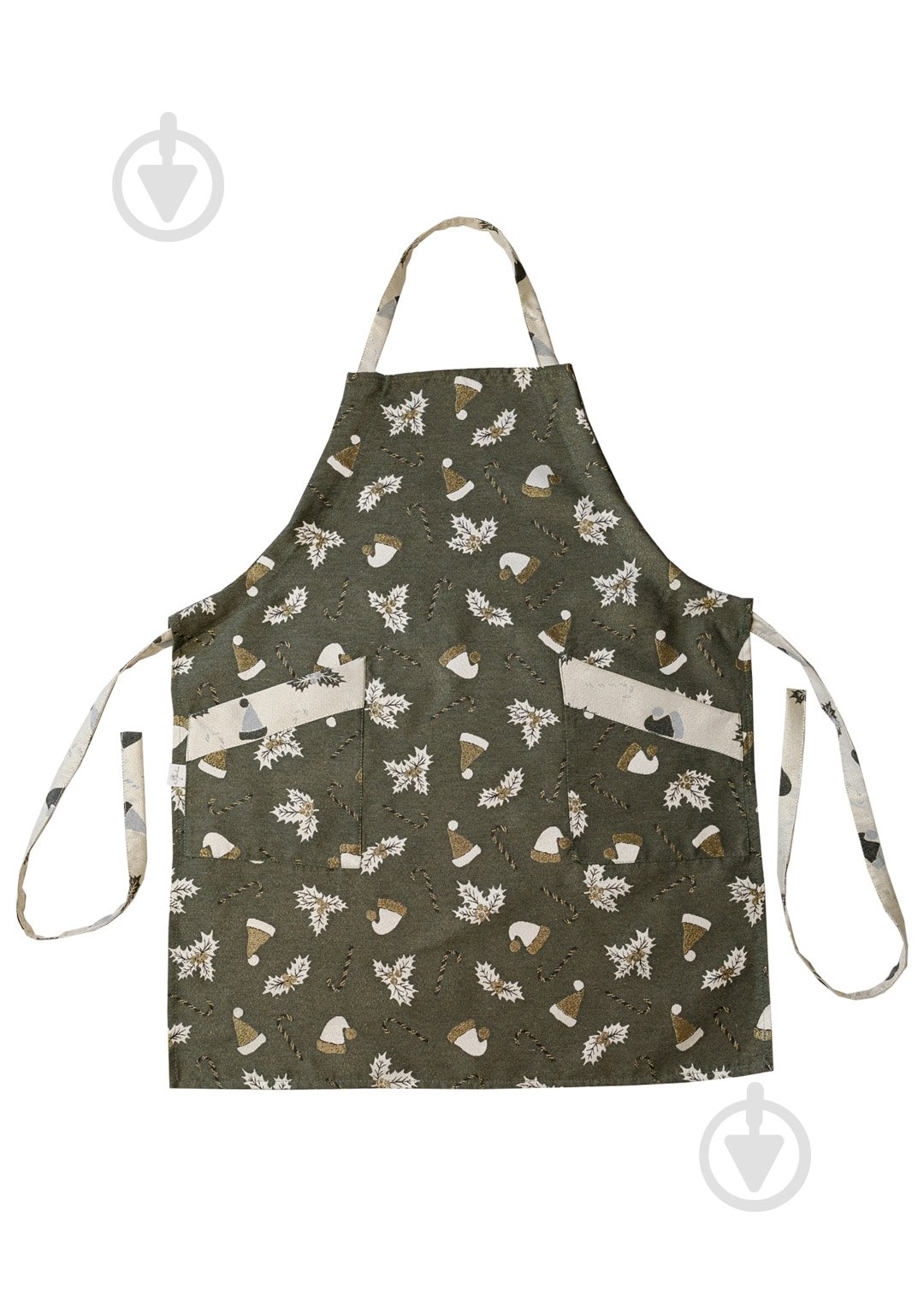 Фартук Шапочки на зеленом Прованс - фото 1 Фартук Шапочки на зеленом Прованс - фото 1