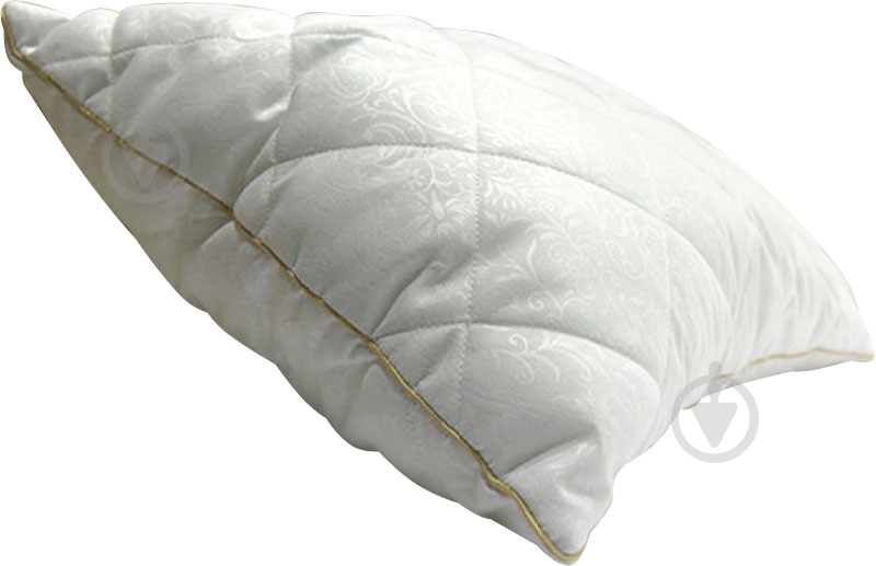 Подушка Soft plus стебнована з кантом 50x70 см MatroLuxe - фото 1