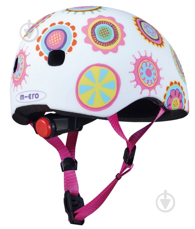 Шлем защитный Micro Mobillity Systems Micro PC doodle dot AC2087BX р. M белый - фото 3