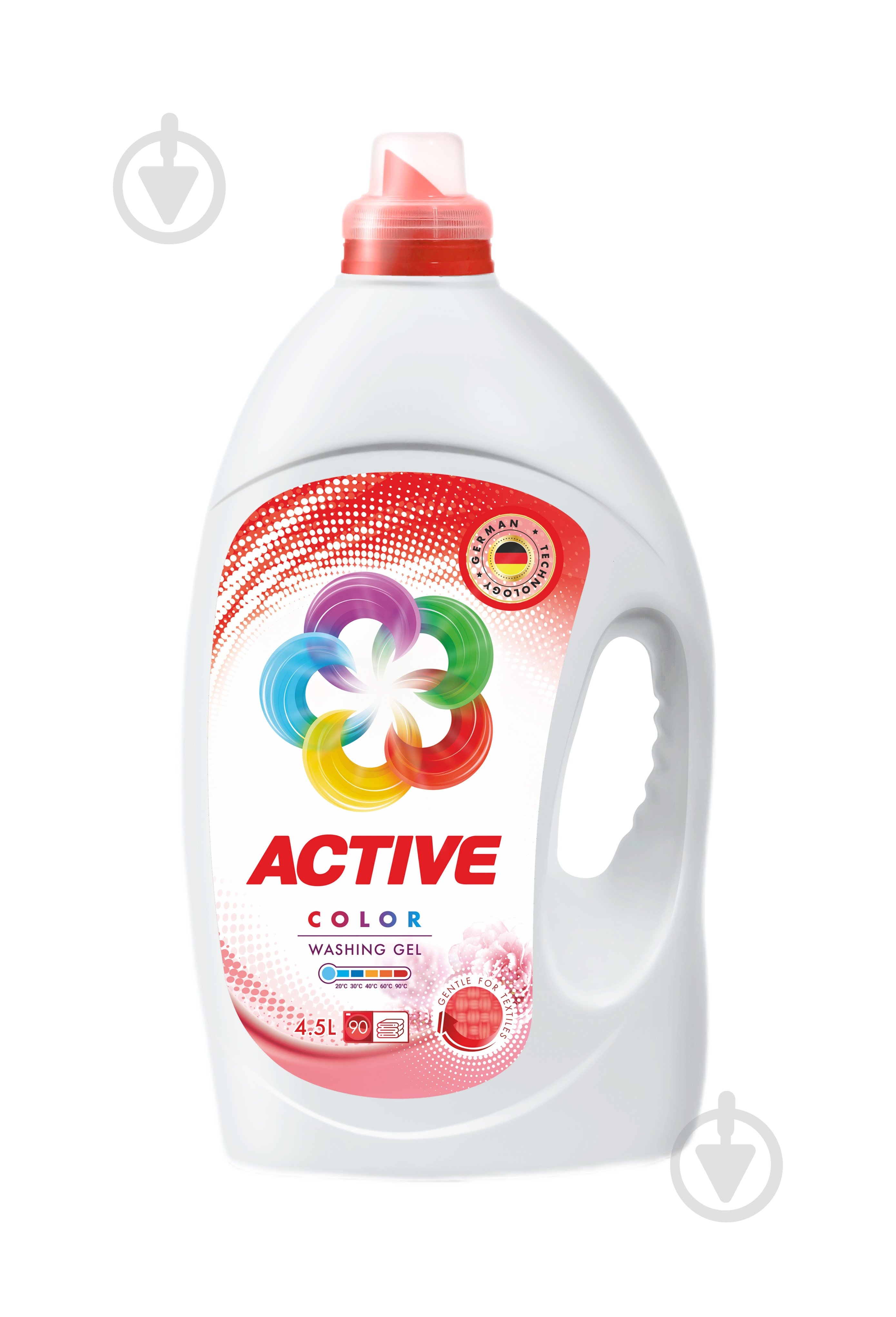 Гель для машинной и ручной стирки ACTIVE chemistry Color 4,5 л - фото 1