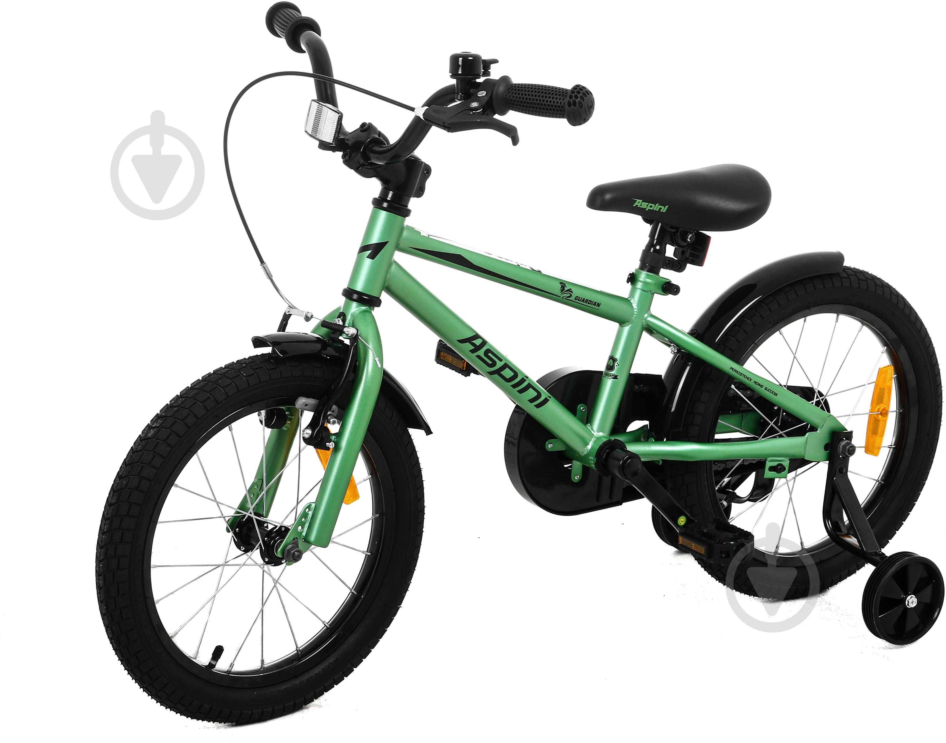 Велосипед 16" 8"(20 см) Primo 16 PRI16-GN зеленый - фото 2