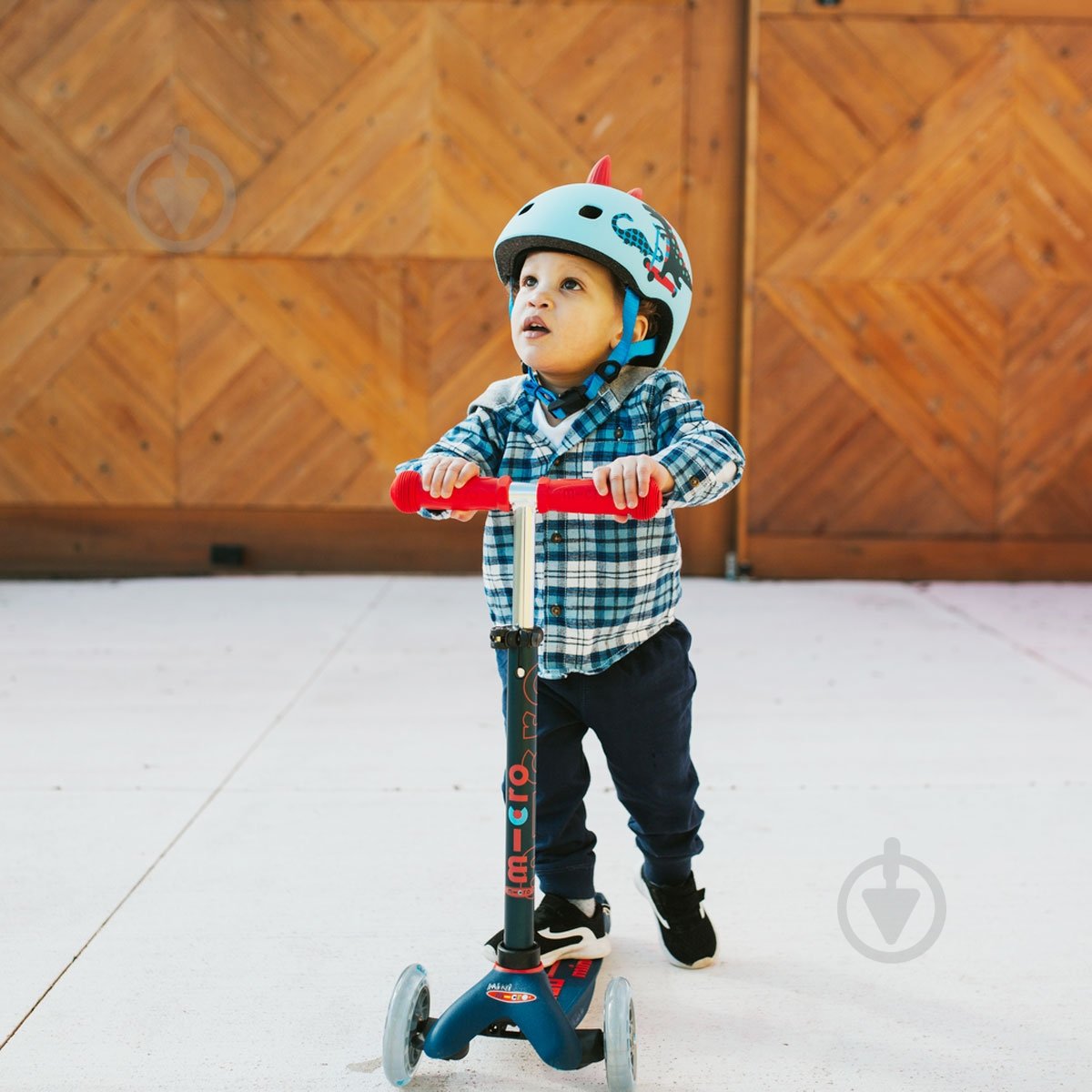 Шлем защитный Micro Mobillity Systems Micro PC 3D scootersaurus AC2094BX р. S голубой - фото 8 Шлем защитный Micro Mobillity Systems Micro PC 3D scootersaurus AC2094BX р. S голубой - фото 8