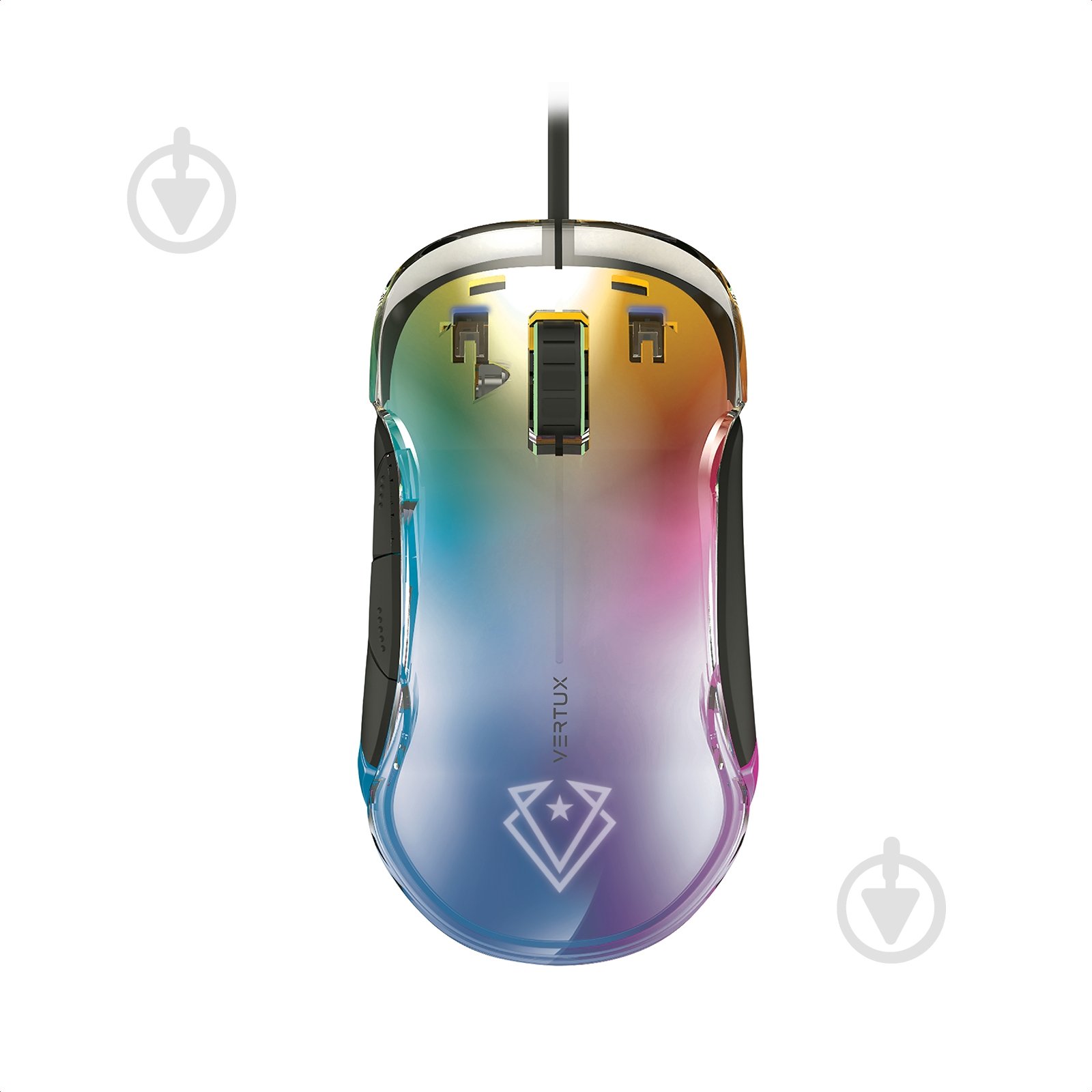 Мышь Vertux Phoenix USB Black - фото 1