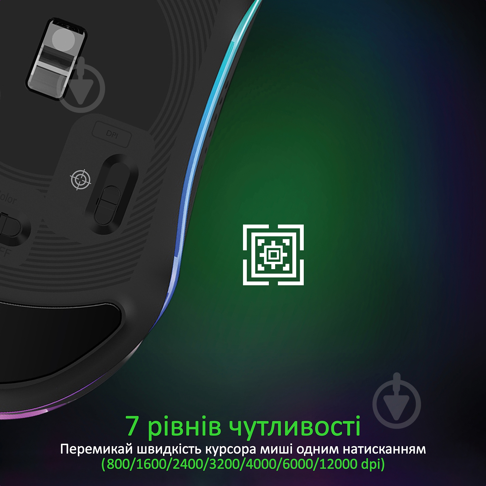 Мышь Vertux Phoenix USB Black - фото 3
