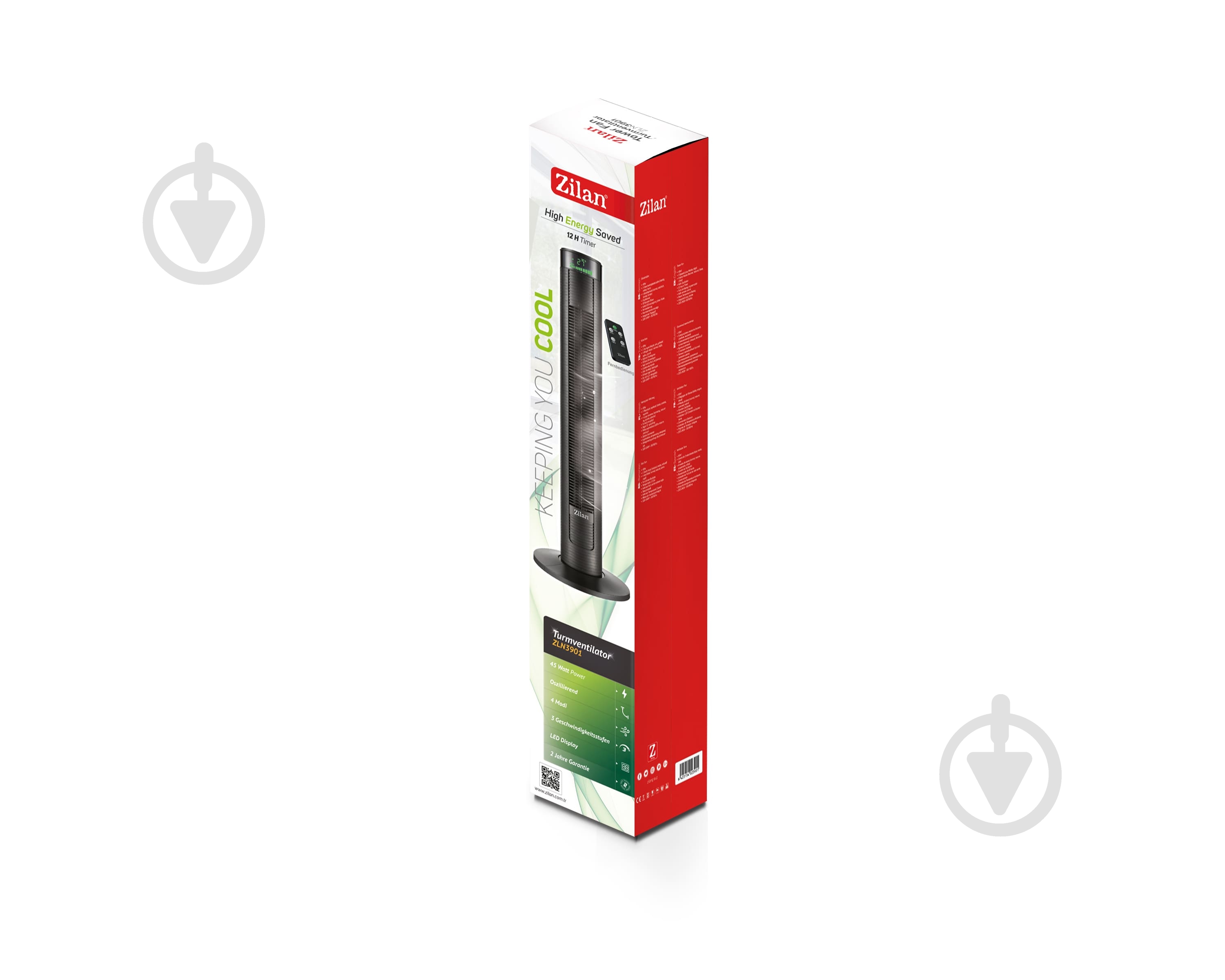 Вентилятор напольный Zilan ZLN3901 - фото 9 Вентилятор напольный Zilan ZLN3901 - фото 9