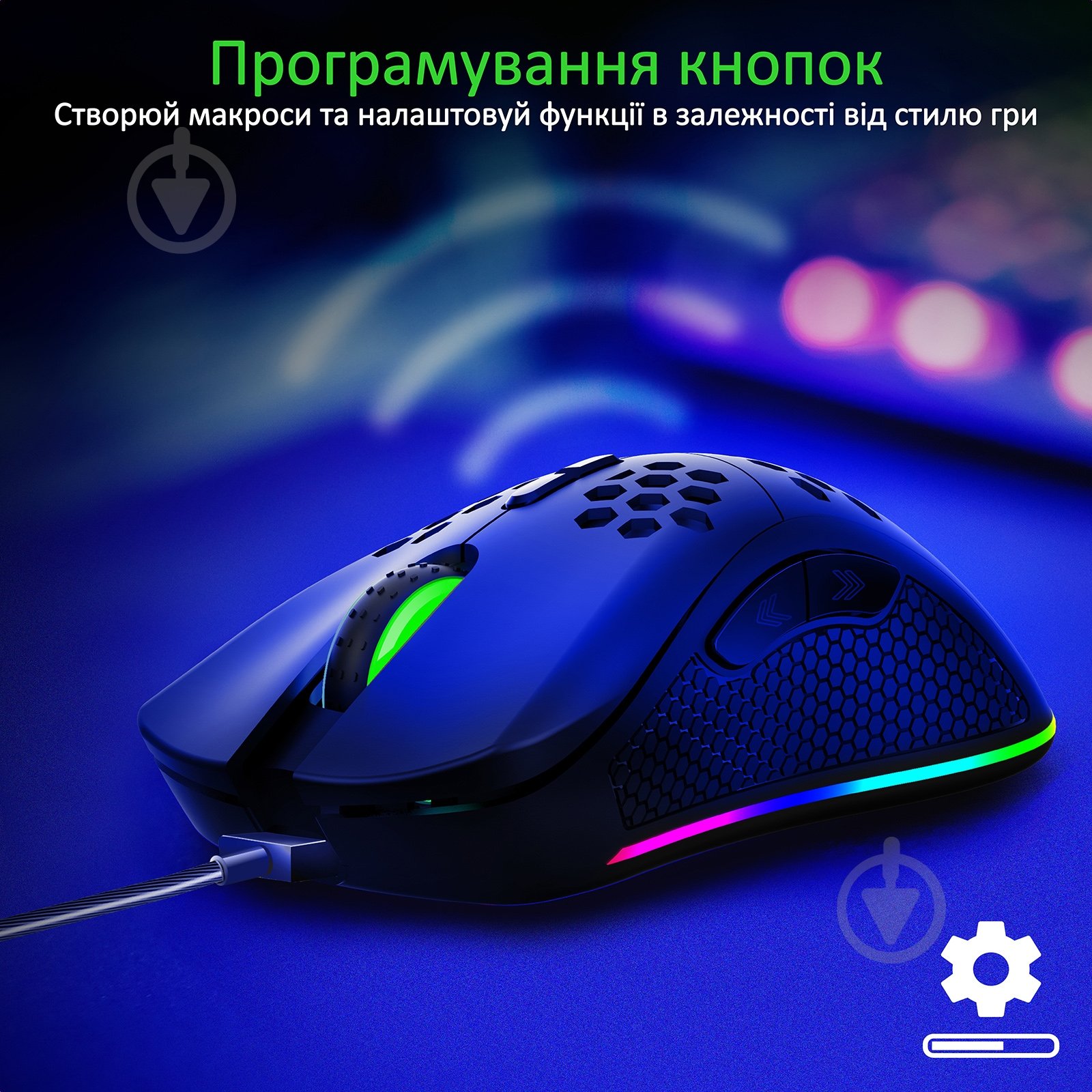 Мышь Vertux Ammolite Wireless/USB Black - фото 6