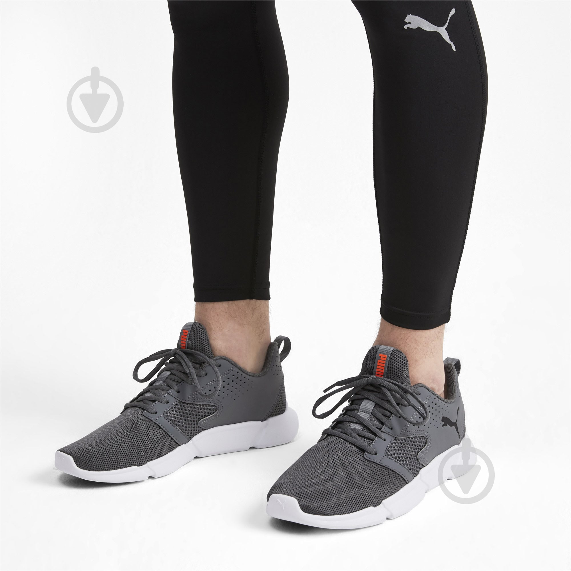 Кроссовки мужские Puma INTERFLEX Modern 19280502 р.44,5 серые - фото 1