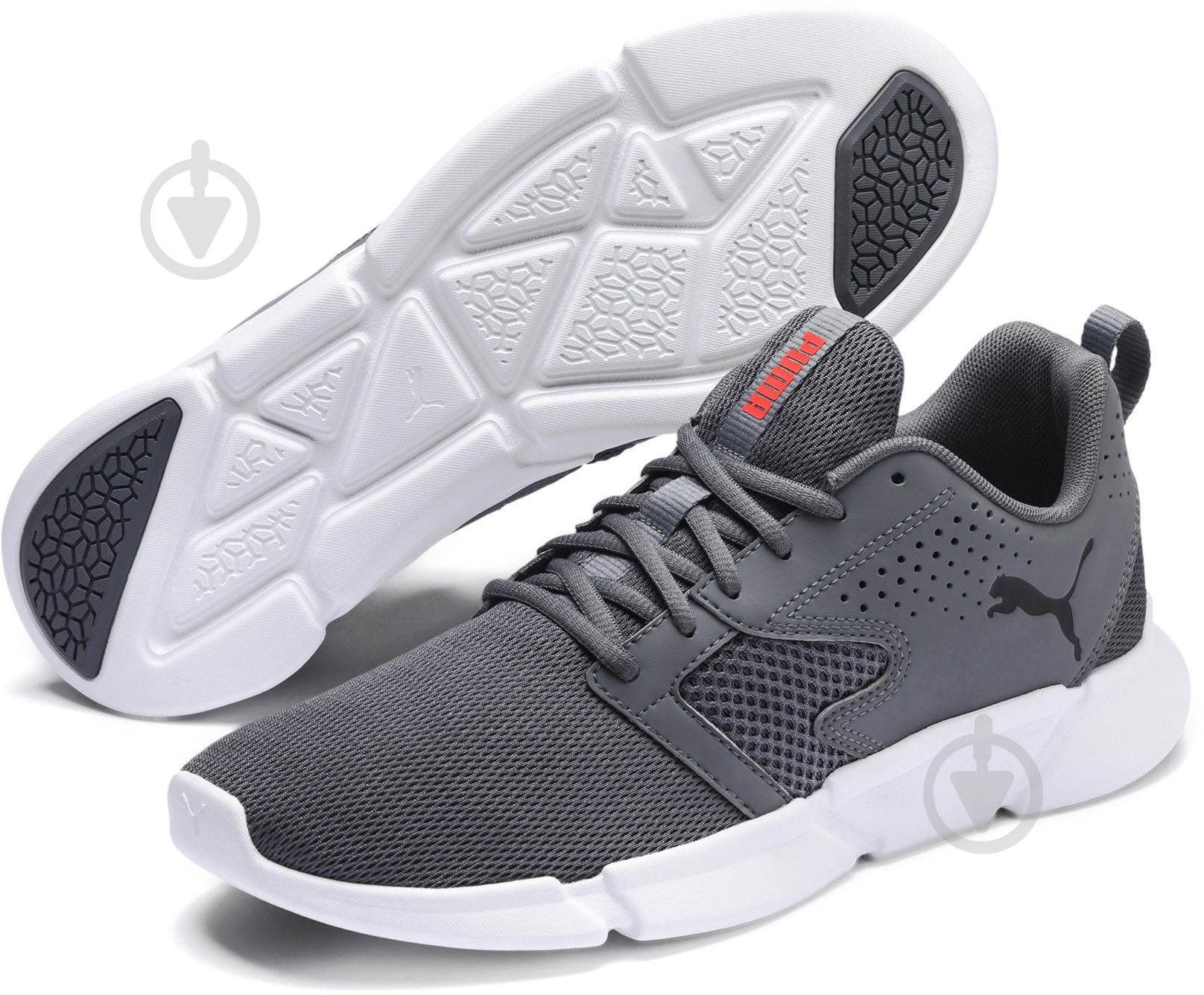 Кроссовки мужские Puma INTERFLEX Modern 19280502 р.44,5 серые - фото 5